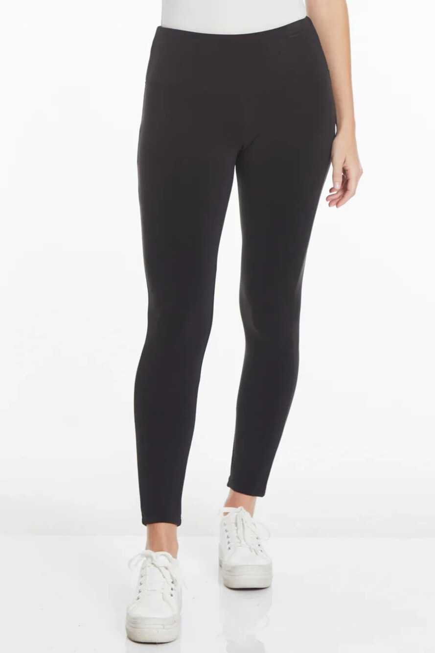 Slimsation by Multiples New Tummy Control Black Ankle Legging 2X